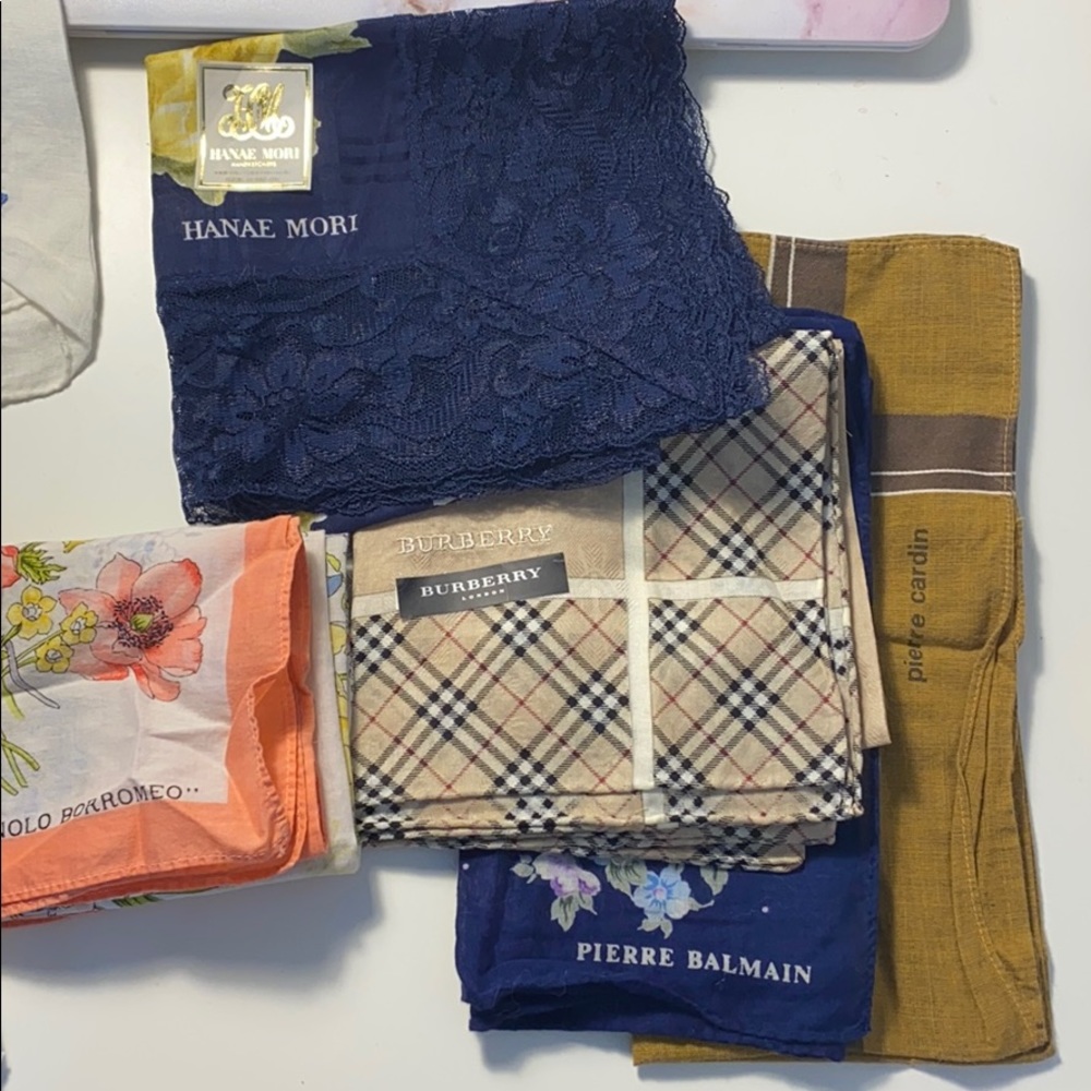 Lot of Vintage Handkerchiefs